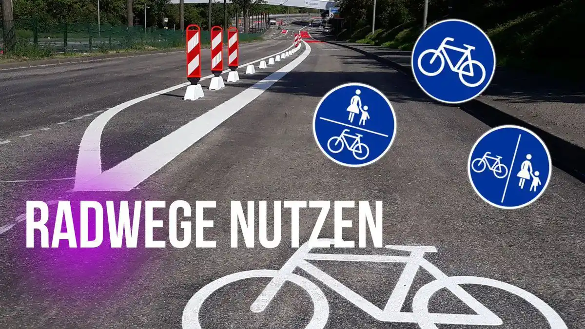 Image from Polizeipräsidium Westpfalz: 🚴 *Stadtradeln in Kaiserslautern.* Gibt es Wege, die nur Radfahrer nu...