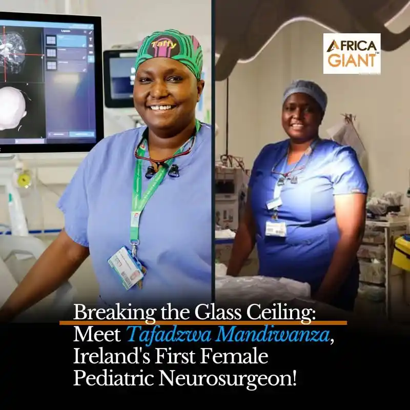 Image from Schools Connect Zimbabwe: Tafadzwa Mandiwanza made history as Ireland's first female paediatric ...