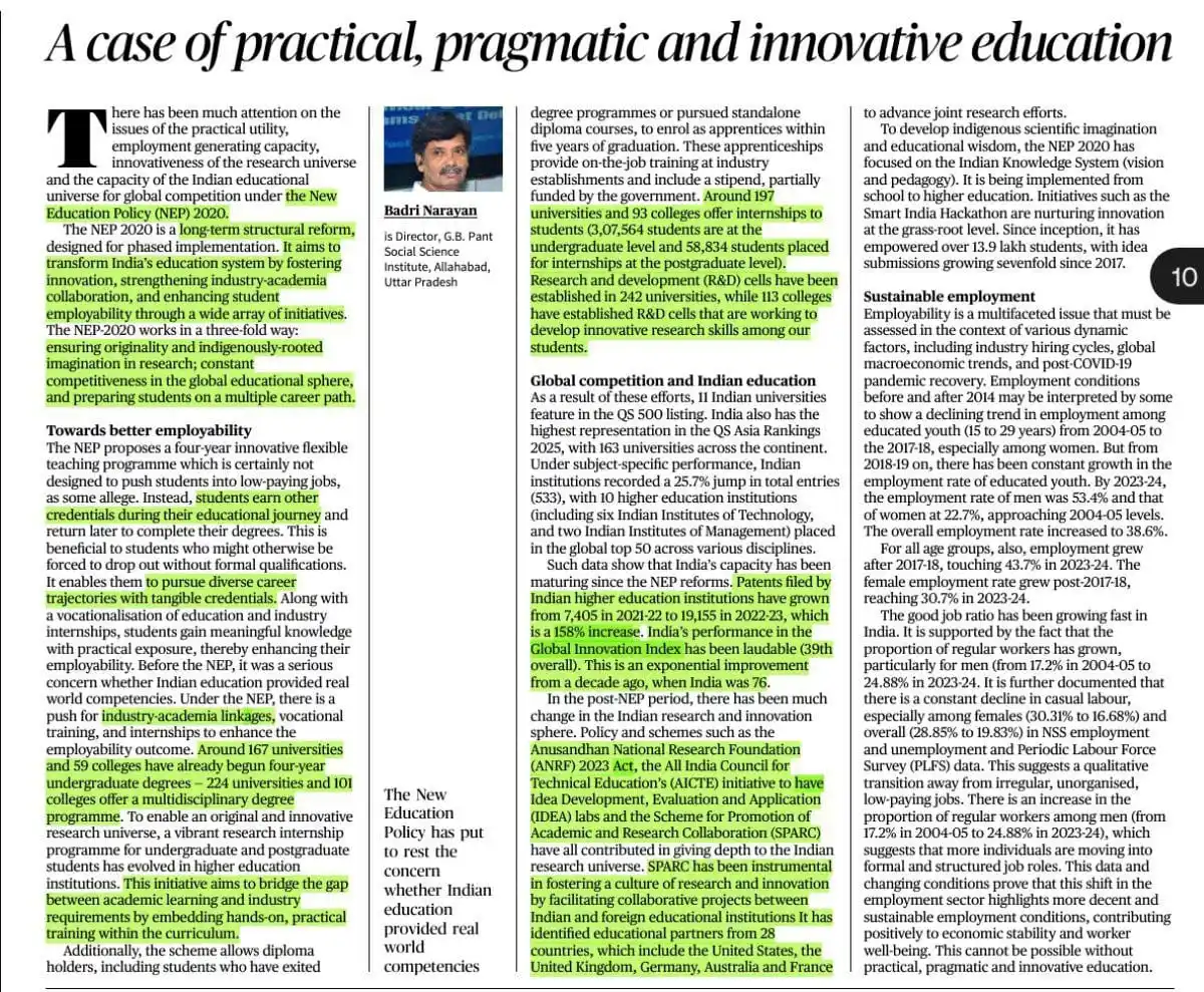 Image from UPSC Polity UPSC UPSC UPSC UPSC UPSC UPSC UPSC UPSC UPSC UPSC UPSC™ UPSC UPSC UPSC UPSC UPSC UPSC™: The New Education Policy 2020 🔆 NEP 2020: A Vision for Practical, Pr...