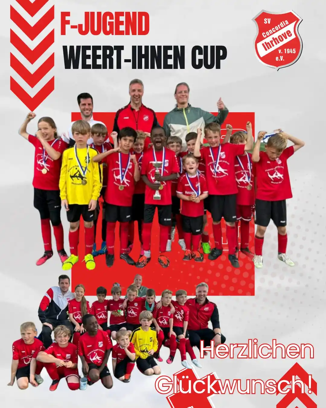 Image from SV Concordia Ihrhove 1945 e.V.: 📸⚽️ *Turnier-Highlight unserer F-Jugend!* ⚽️📸 Unsere jüngsten Kicke...