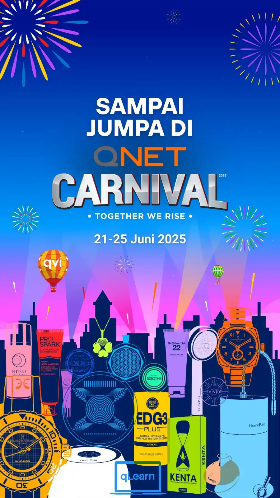 Image from QNET Indonesia Official: 🌏 Yang ditunggu-tunggu akan tiba—V-Malaysia 2025 sudah di depan mata!...