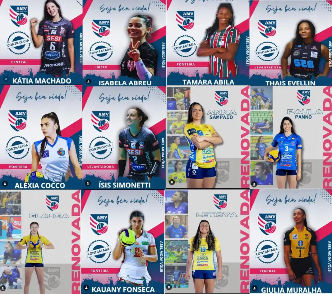 Image from Rádio Diplomata FM - Notícias e conteúdos de Brusque e região: ABEL Moda Vôlei inicia treinos para o calendário 2025-26 com Catarinen...