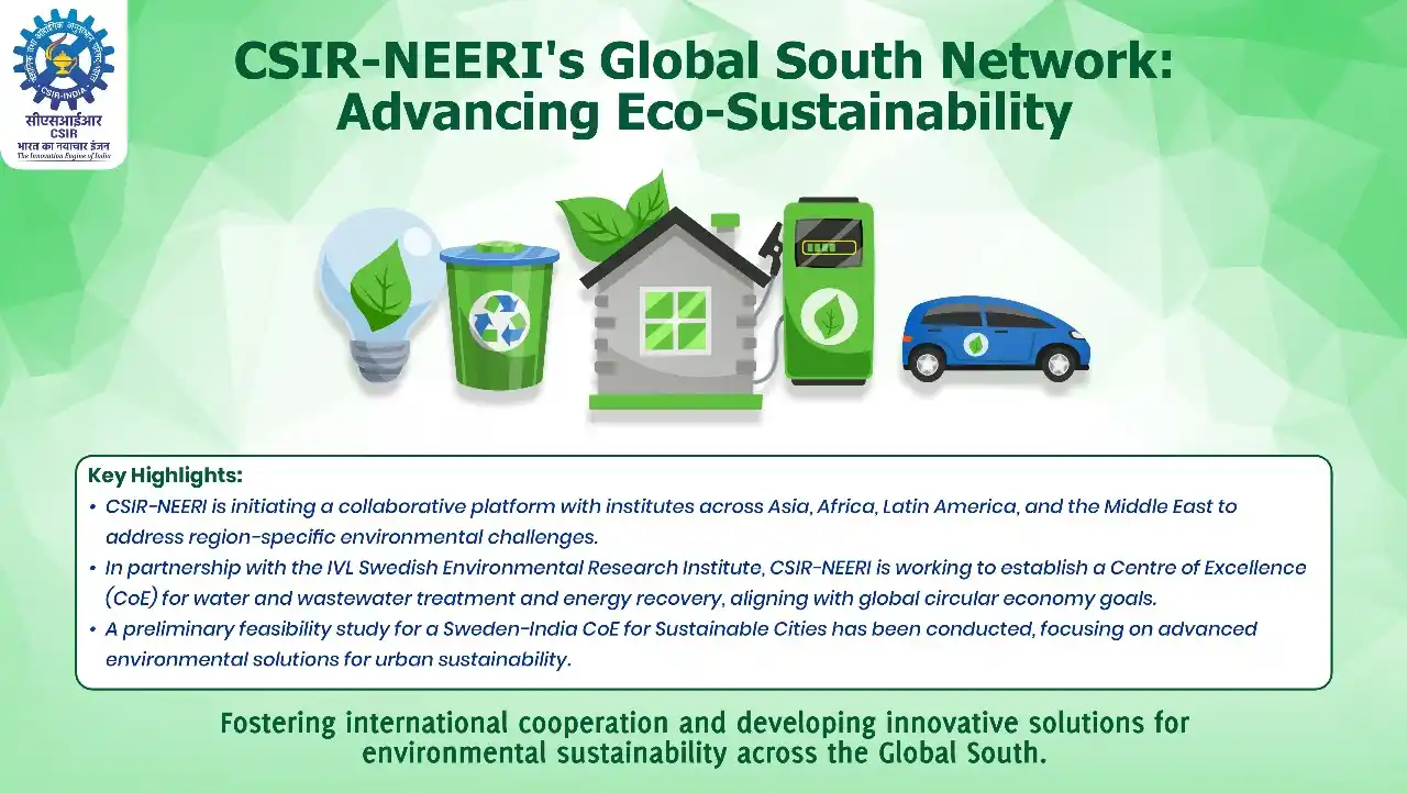 Image from CSIR India: Ahead of the  World Environment Day, *CSIR-NEERI* strengthens global p...
