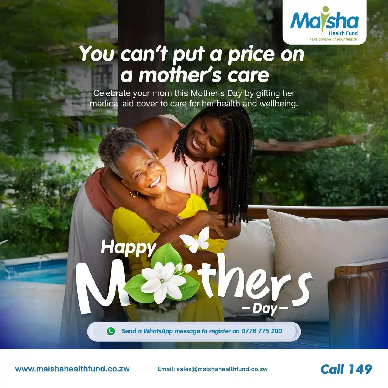 Image from Maisha Health Fund – Updates & Support: Behind every strong family is a healthy mom. This Mother’s Day, give h...