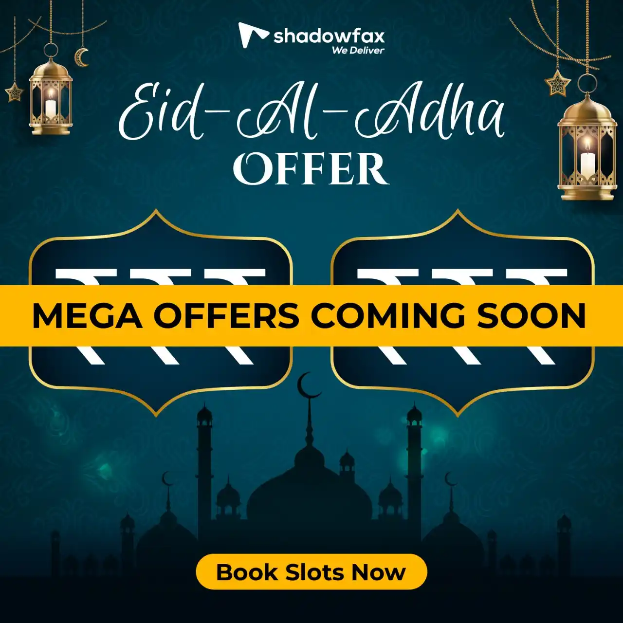 Image from BLR: Shadowfax Offer Announcements: _*✨ Celebrate Eid-Al-Adha with Premium Rewards! ✨*_ _Mega Offers are ...