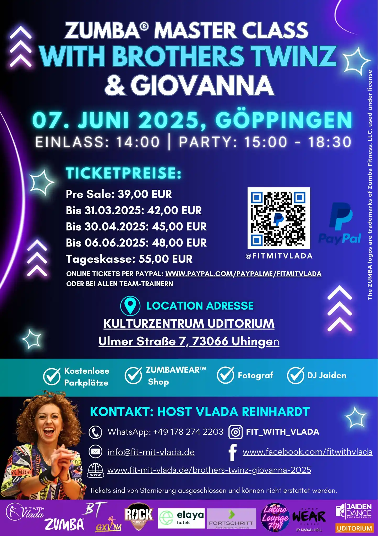 Zumba 🇩🇪 Wir bewegen Dich! post