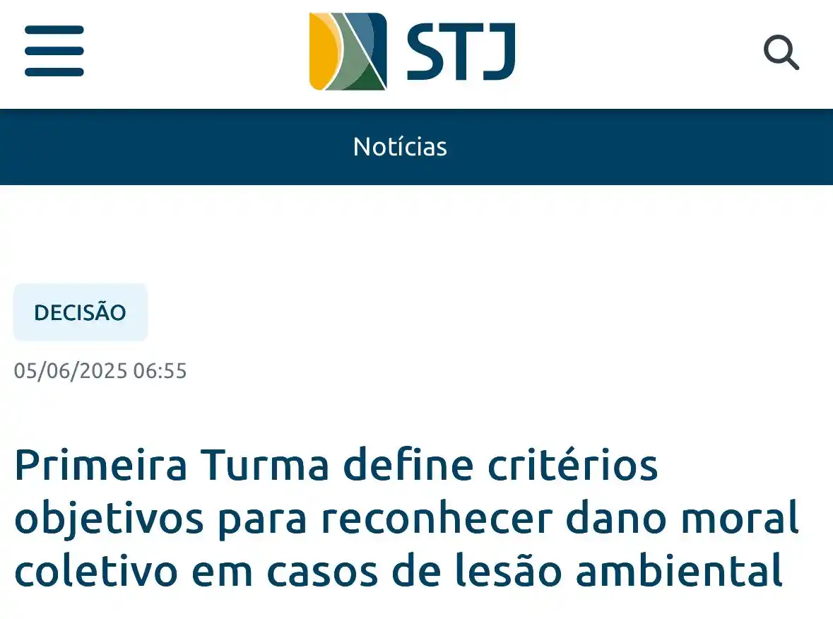 Image from Canal AgirAzul.com / Ambientais / Environment / Meio Ambiente / Rio Grande do Sul: https://www.stj.jus.br/sites/portalp/Paginas/Comunicacao/Noticias/2025...