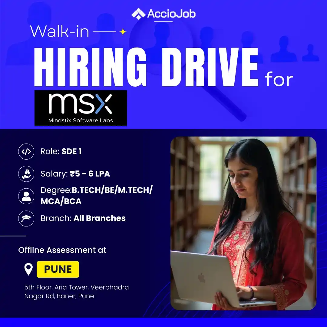Image from Software Engineer Jobs: 🚀 Job Drive Alert !! Dreaming of a tech job? Walk in, crack the proce...