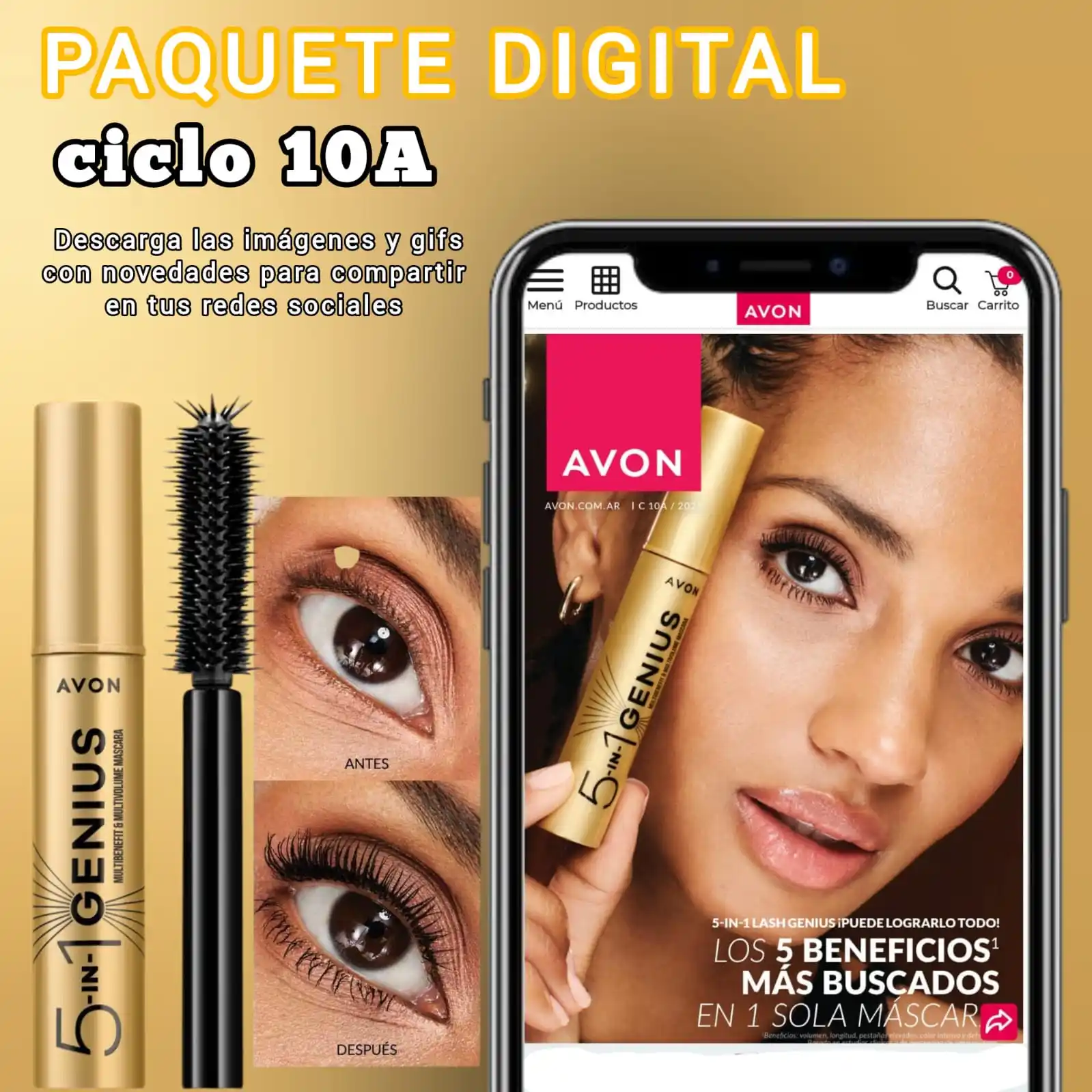 AVON CONTIGO ARGENTINA GARZELYA post