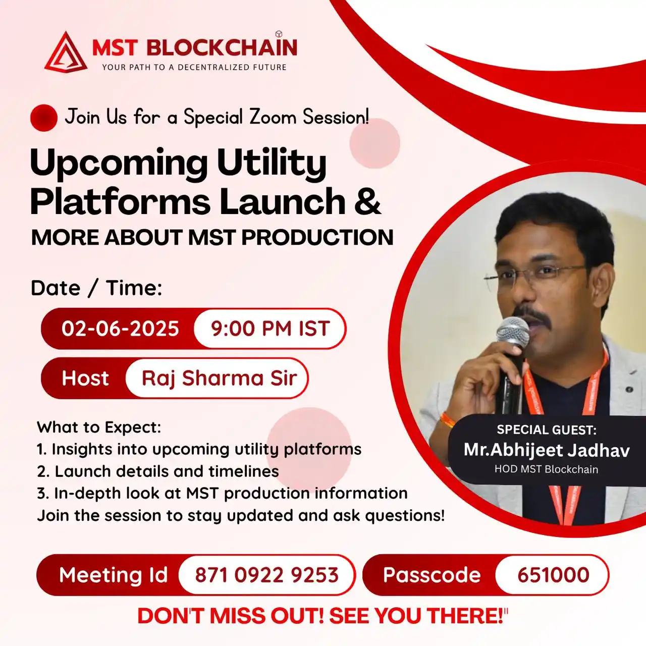 MST BLOCKCHAIN Team Of M.S.Siddique post