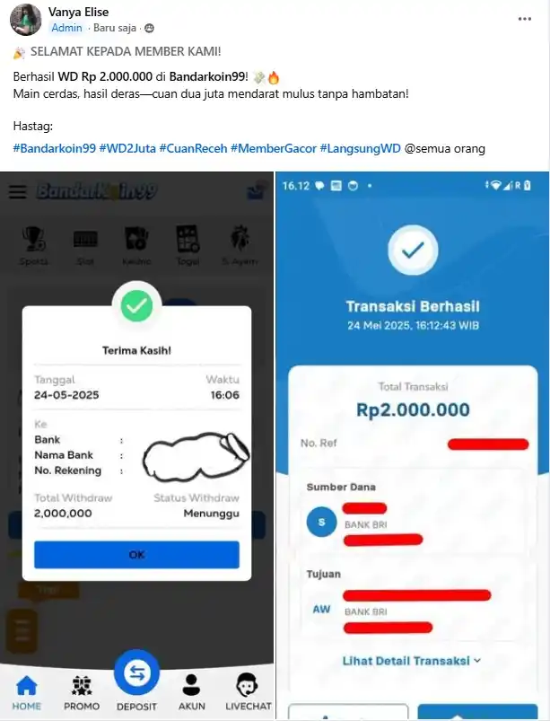 Bandarkoin99 Official post