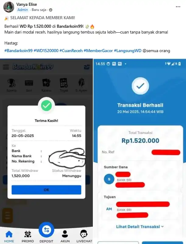 Bandarkoin99 Official post