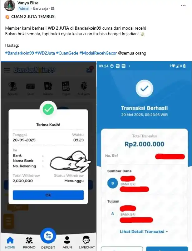 Bandarkoin99 Official post