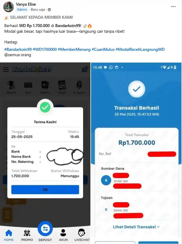 Bandarkoin99 Official post