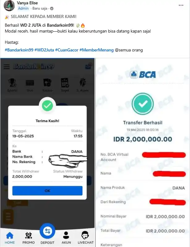 Bandarkoin99 Official post