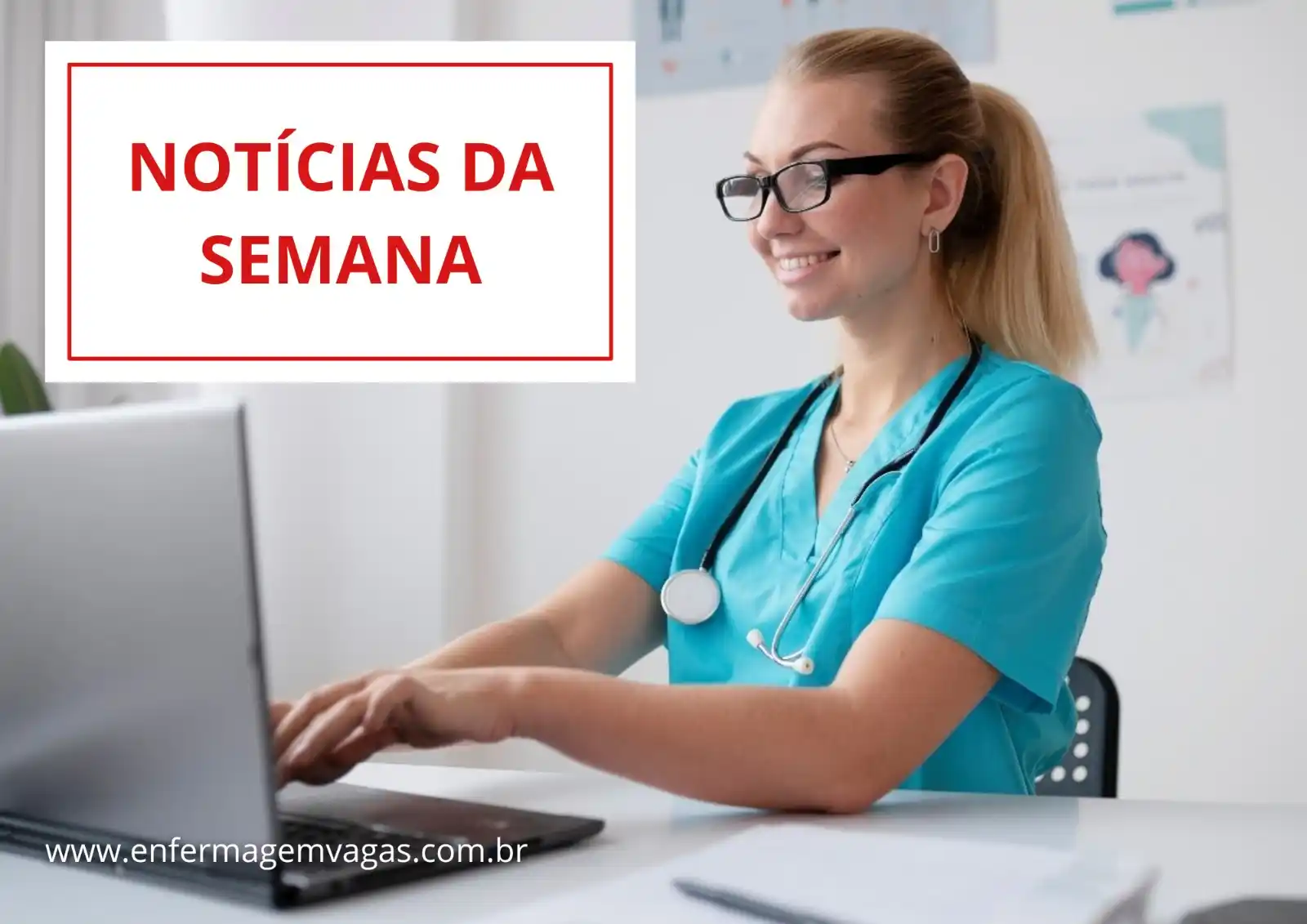 Image from Enfermagem São Paulo: *NOTÍCIAS QUE VOCÊ PODE TER PERDIDO NA ÚLTIMA SEMANA:* - 1) Enfermeiro...