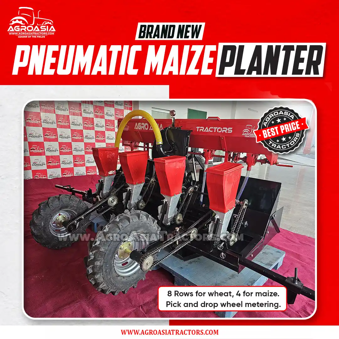 Image from AgroAsia Tractors: The Brand New Pneumatic Maize Planter! Plant Smarter. Grow Bigger. Har...
