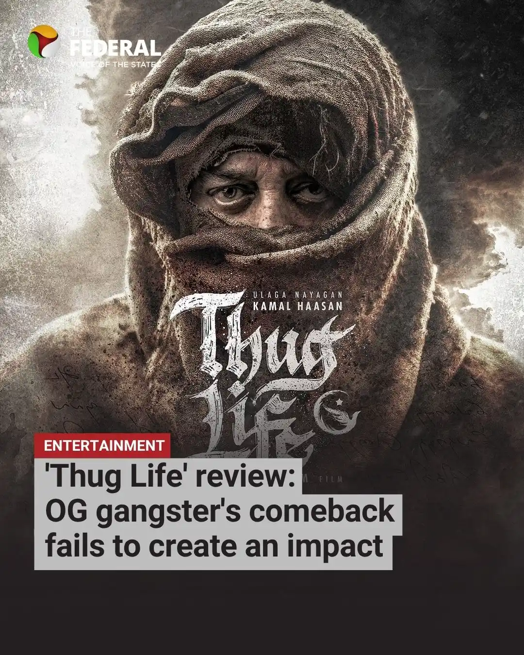 Image from The Federal: Thug Life Review | Mani Rathnam - Kamal Haasan combo, back after 38 ye...