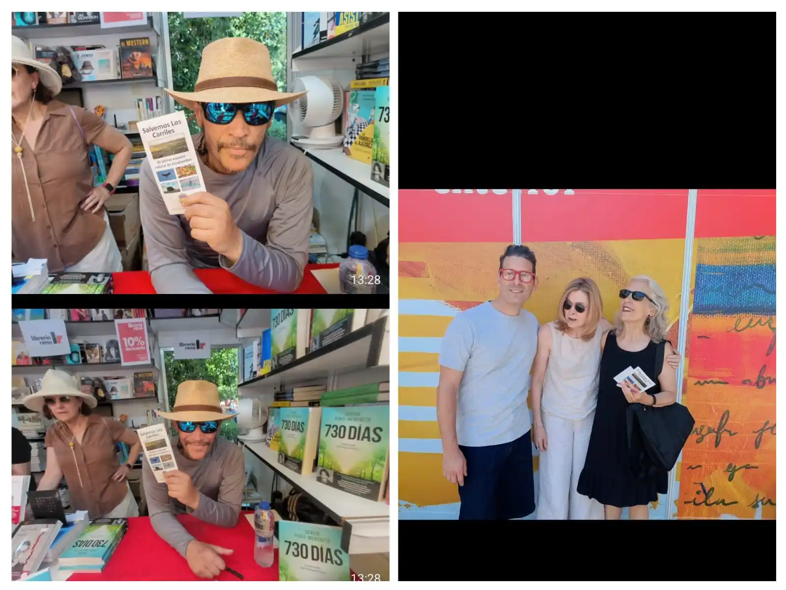 Image from Salvemos Los Carriles: Un año más, los Carriles tienen presencia en la feria del Libro 📖. Mu...