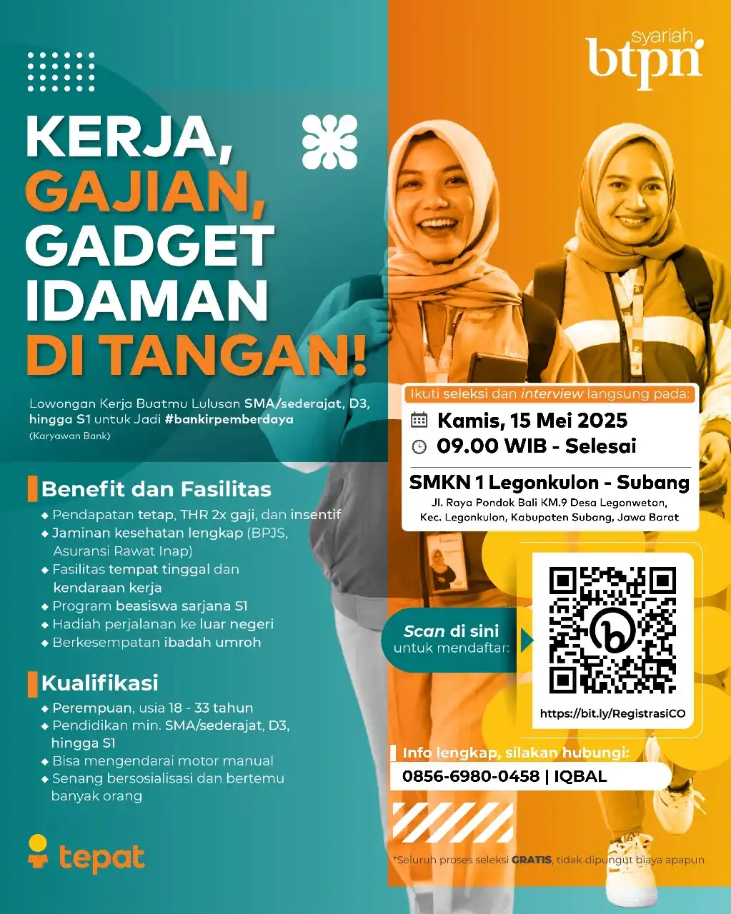 Image from LOKER SUBANG ID: Walk In Interview!✨ Bisa Langsung Hadir! Halo wargi SUBANG dan sekita...