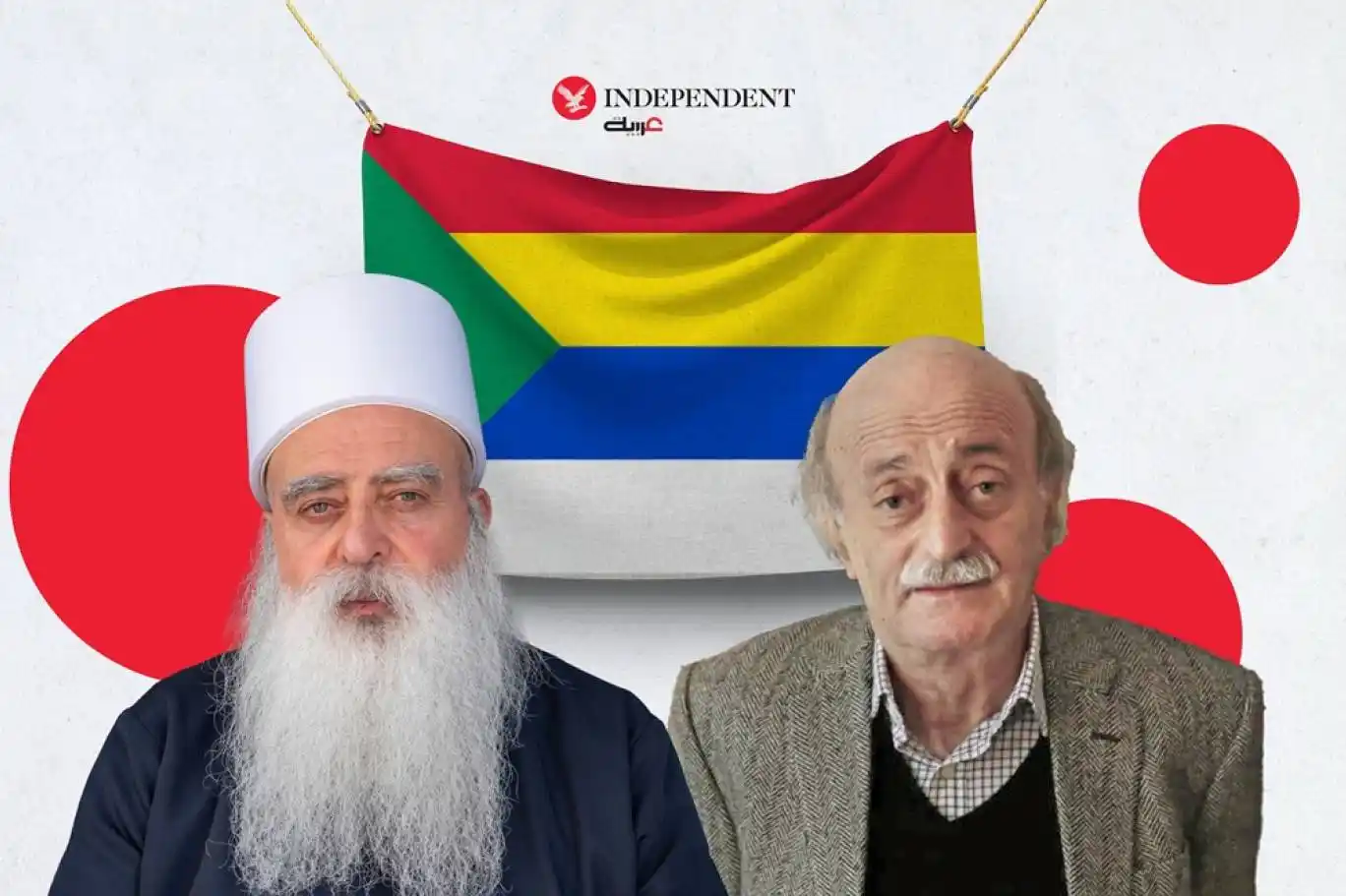 Image from اندبندنت عربية : ♦️يتحول التنافس بين الرجلين من خلاف في الرؤية إلى صراع على من يترجم ال...