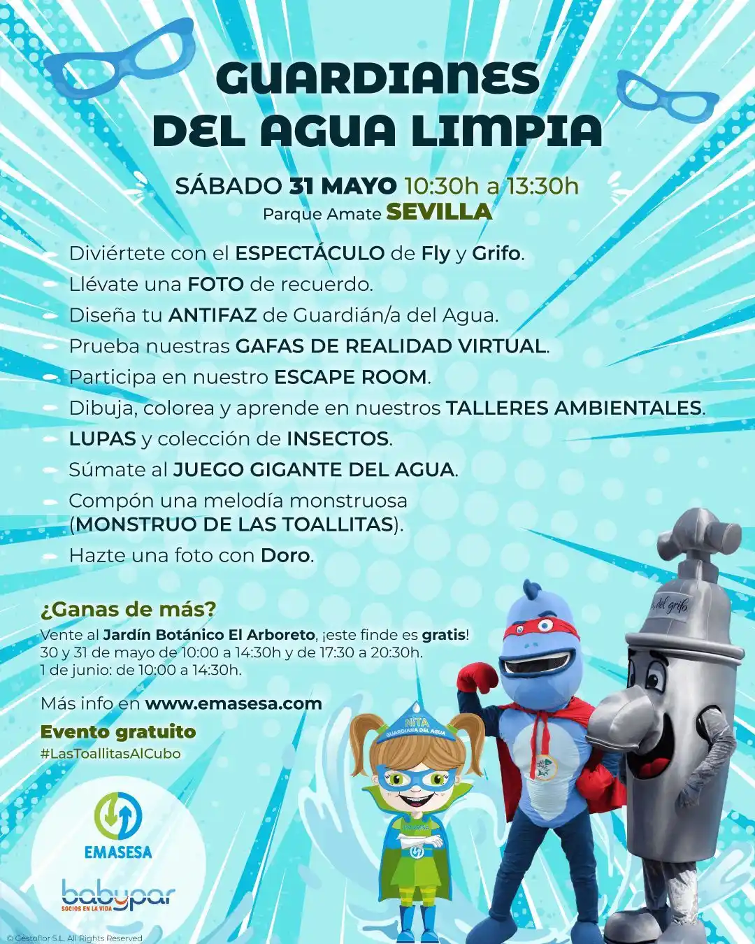 Image from 🔵Distrito Cerro-Amate INFORMA🔵: ¡ADELANTAMOS HORARIO! 🌊👨👩👧👦 ¡Planazo en nuestro distrito Cerro...