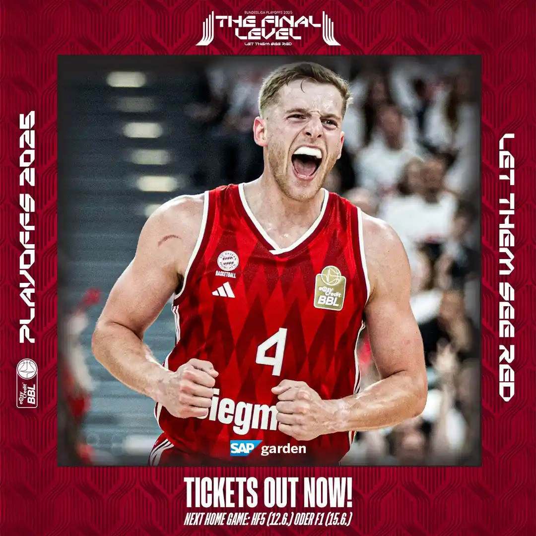 Image from FC Bayern Basketball: Damit ist auch klar: In jedem Fall gibt es ein weiteres Heimspiel im S...