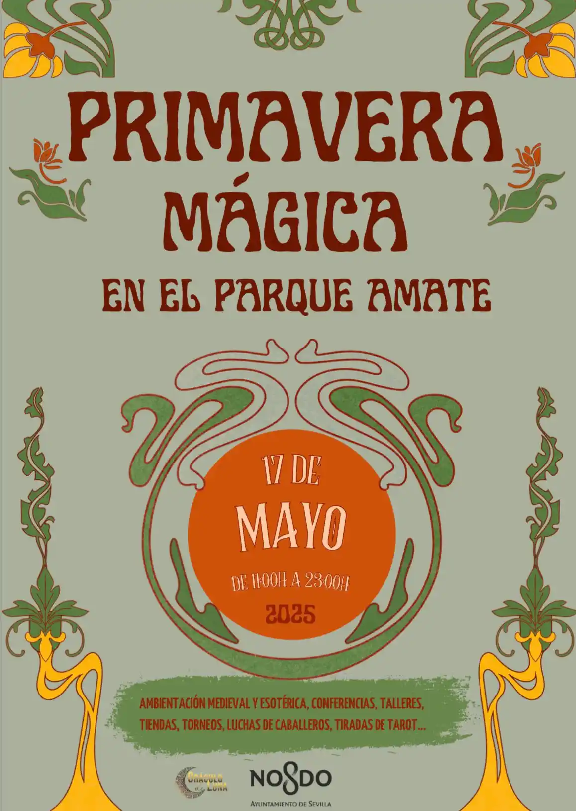 Image from 🔵Distrito Cerro-Amate INFORMA🔵: *¡Este finde se viene algo MÁGICO!* Este *sábado 17 de mayo*, el Parqu...