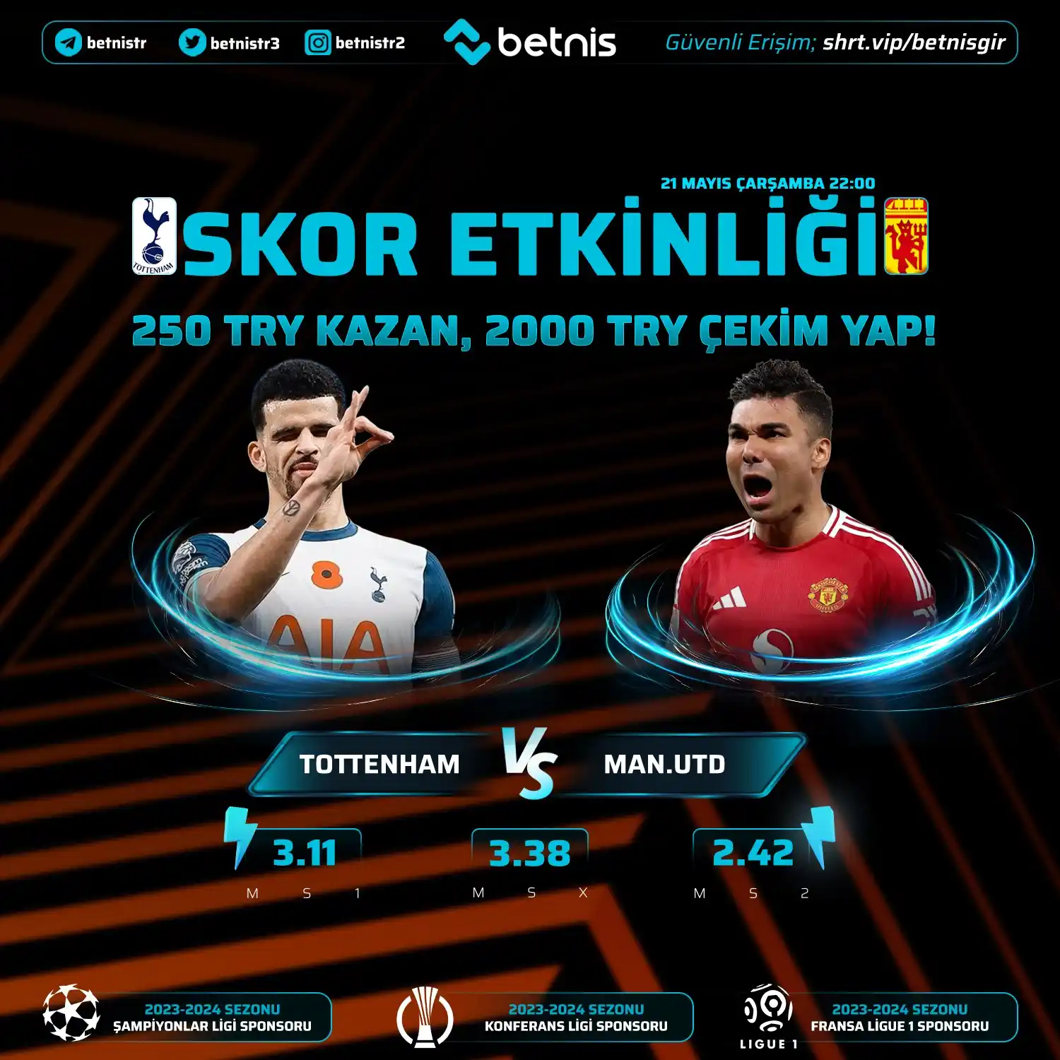 Image from BETNİS: *🔔GÜNÜN MAÇINA ÖZEL FREEBET ETKİNLİĞİ!* ⚽️<a class="text-blue-500 ho...