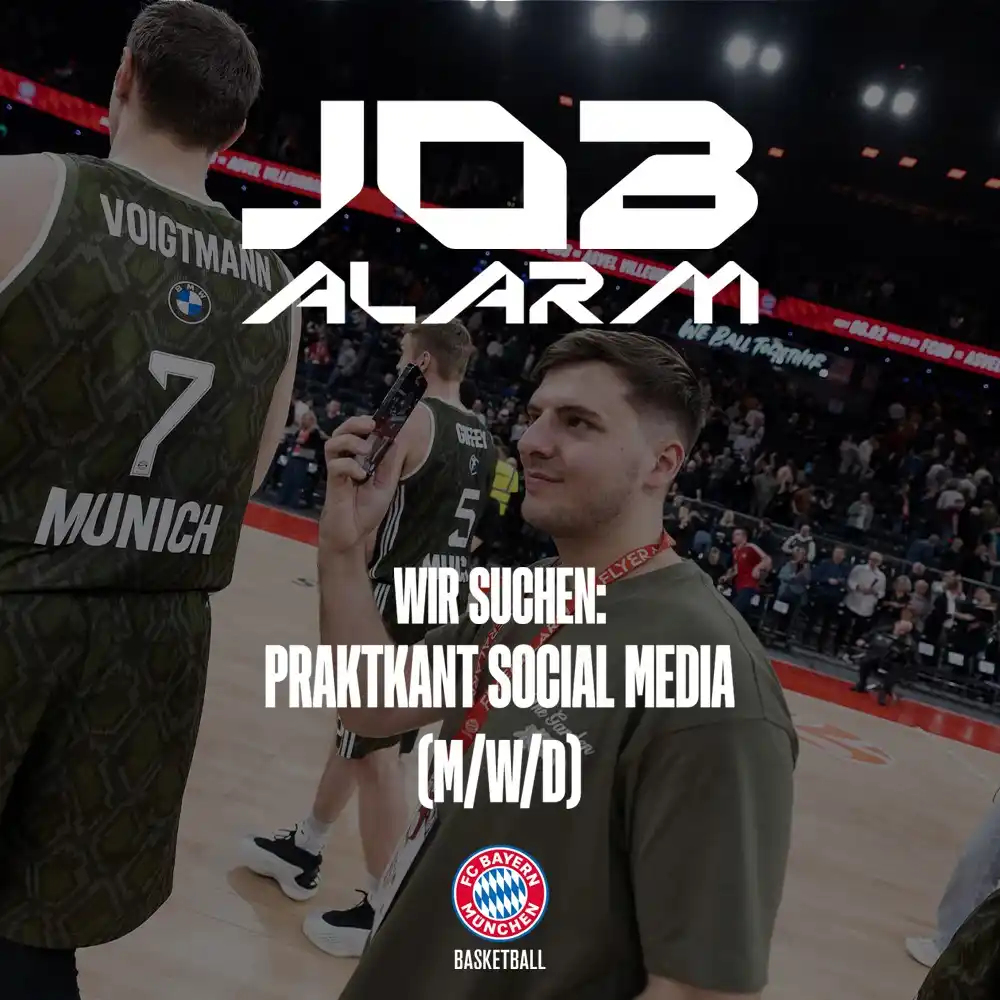 Image from FC Bayern Basketball: Hey Leute, Admin hier 👋 Mitten in den Playoffs, ganz schön viel zu tu...