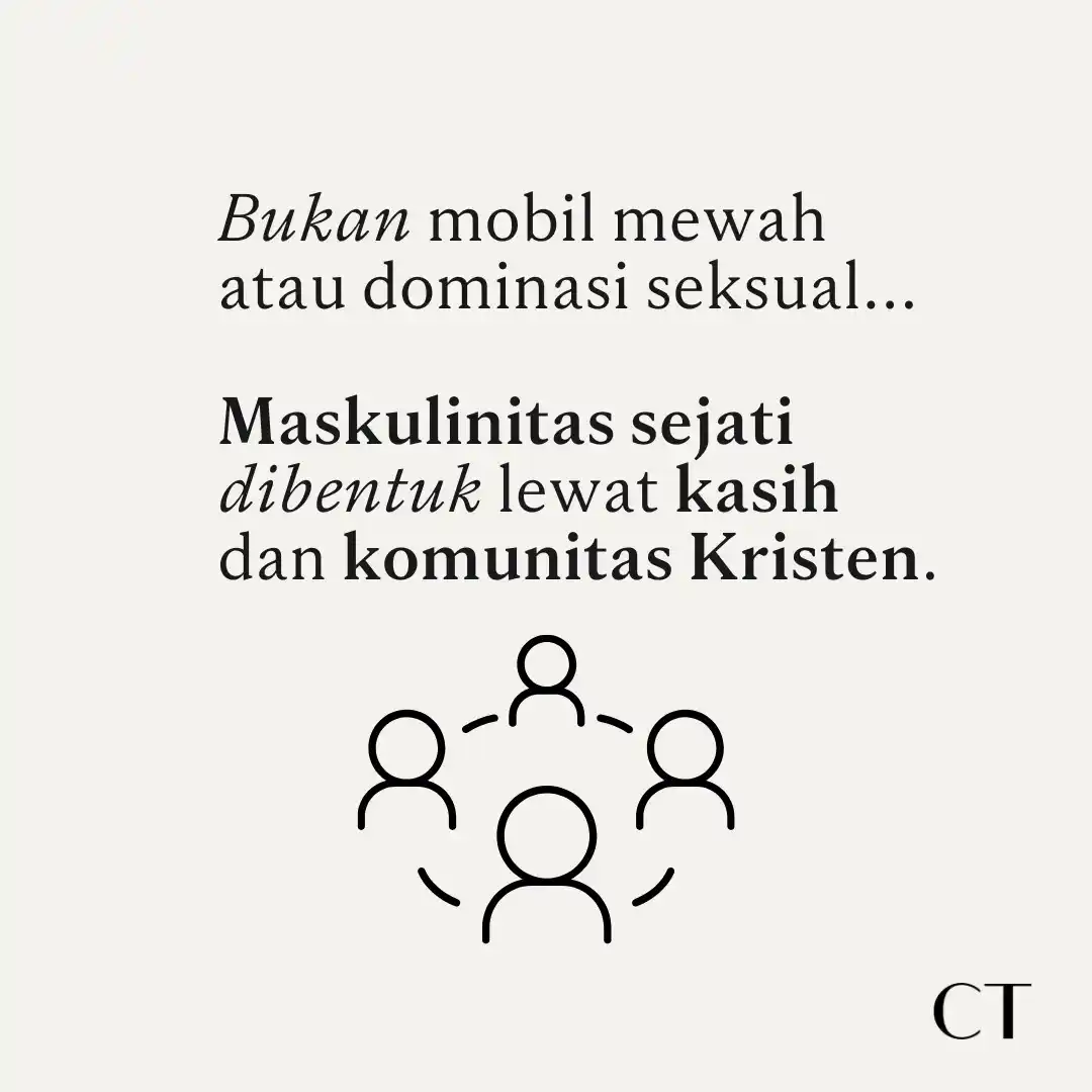 Image from Christianity Today dalam Bahasa Indonesia : *Krisis maskulinitas memiliki konsekuensi besar bagi gereja.* Rasany...