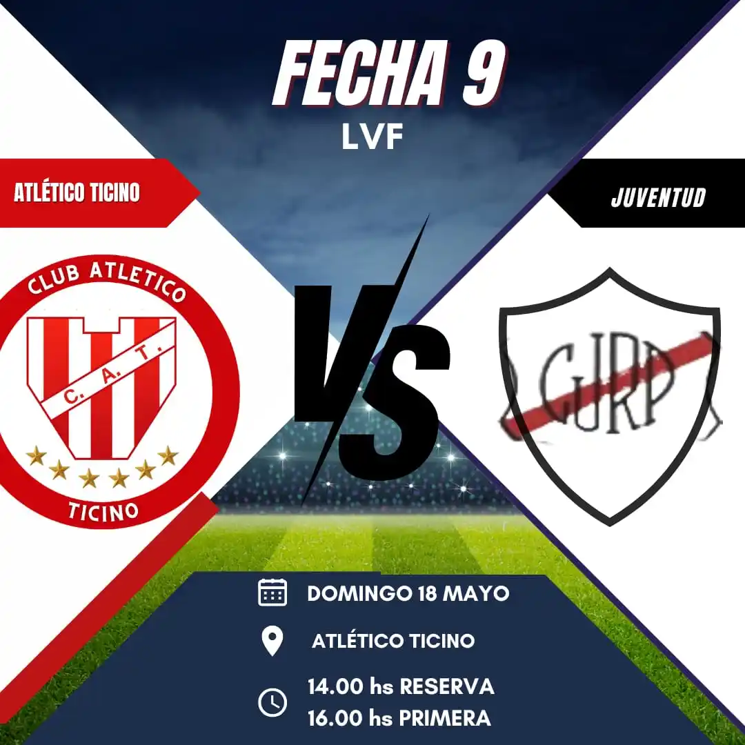 Image from Club Atletico Ticino: Mañana domingo te esperamos en nuestro predio deportivo! Juega el Club...
