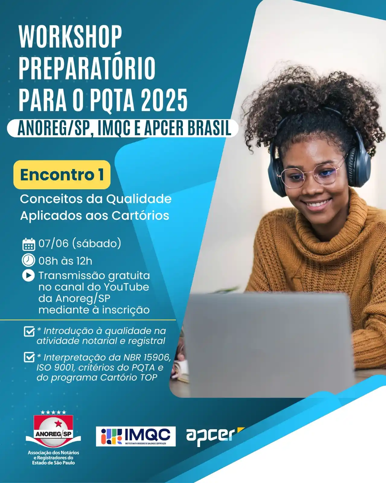 Image from Anoreg/SP: O workshop promovido pela Anoreg/SP, IMQC e Apcer Brasil prepara sua u...