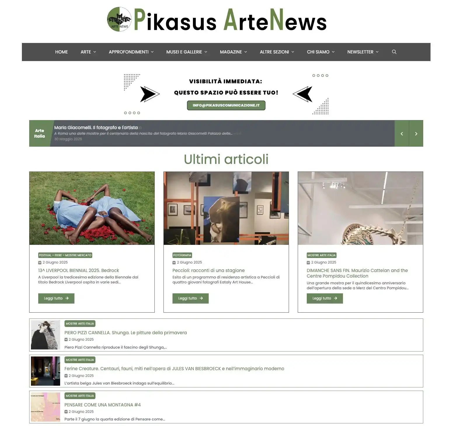 Pikasus ArteNews post