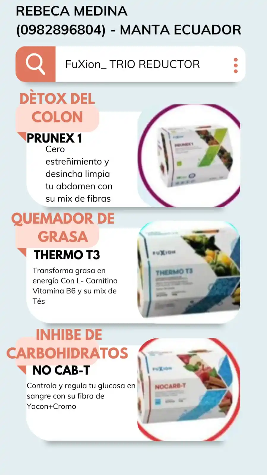 Image from La Primicia De Manta: 🅿️🌟 ¡TRANSFORMA TU CUERPO CON EL PODER DEL TRÍO REDUCTOR FUXION! 🌟 ...