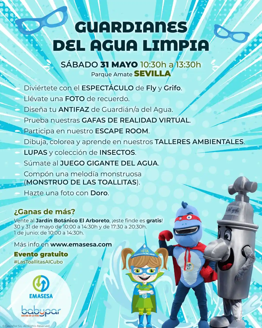 Image from 🔵Distrito Cerro-Amate INFORMA🔵: 🌊👨👩👧👦 ¡Planazo en nuestro distrito Cerro-Amate este finde! *E...