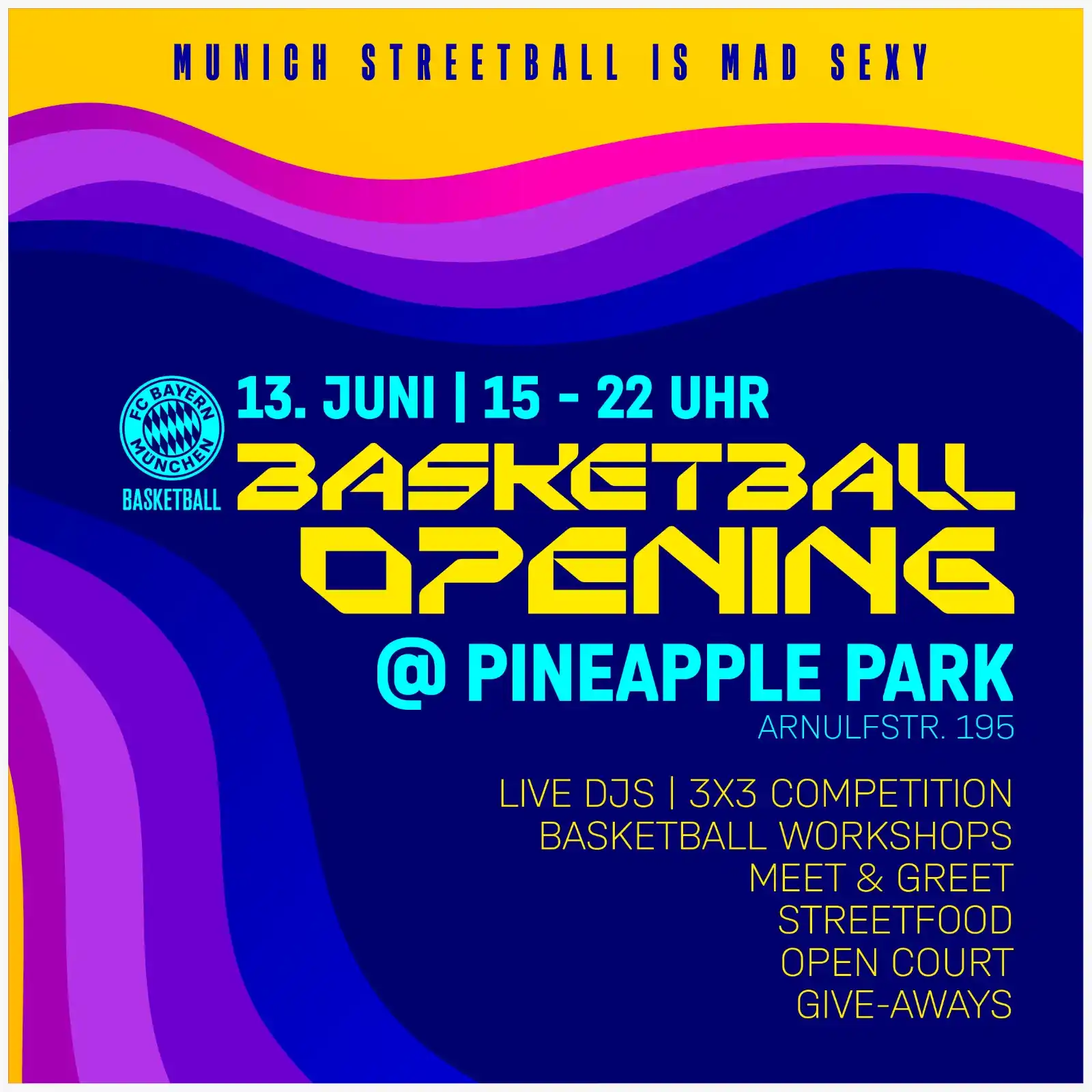 FC Bayern Basketball post