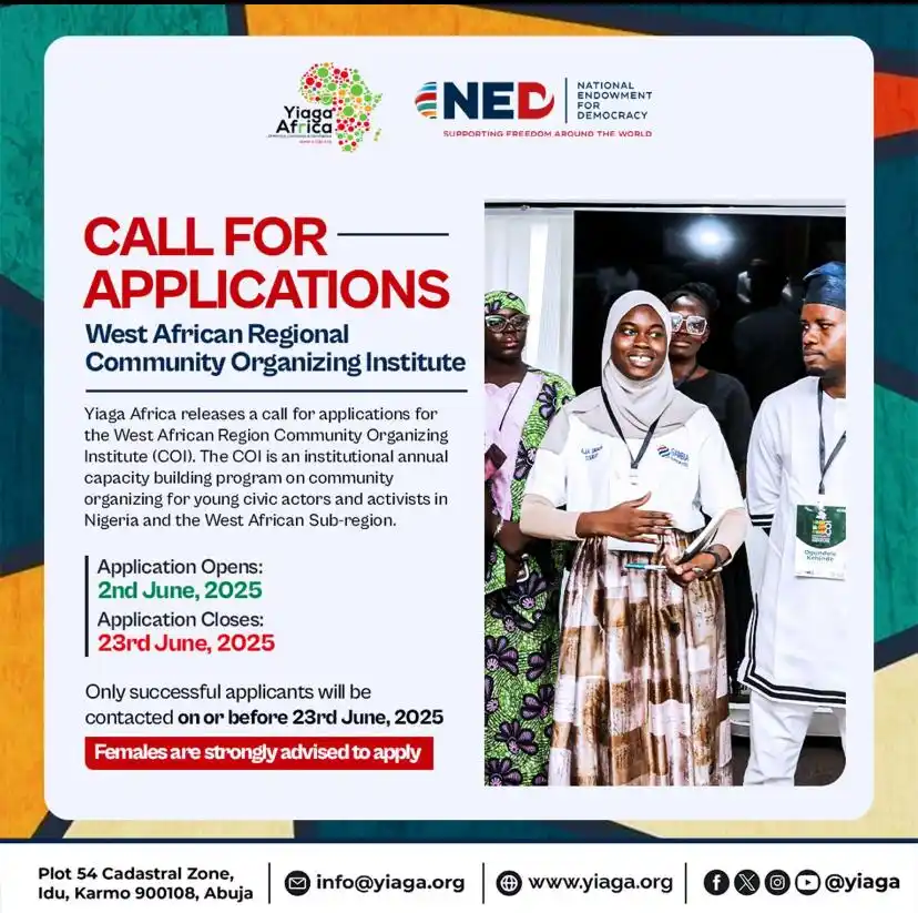 Image from Africa Jobs Gate: 🌍 Are you a young changemaker in West Africa under 30 — a non-profit ...