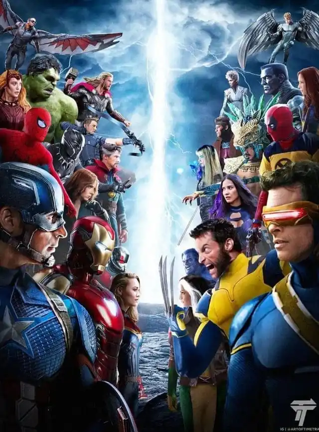 Image from Marvel Arabic - مارفل العربية: بعد اخد بتصويت الفوت قررنا المسابقة المرة دي هتكون xmen ضد الافينجرز و...