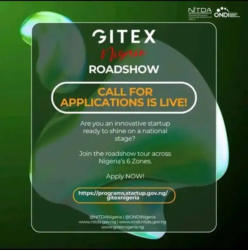Image from Africa Jobs Gate: CALL FOR APPLICATION!!! Are you a startup founder with a game-changi...