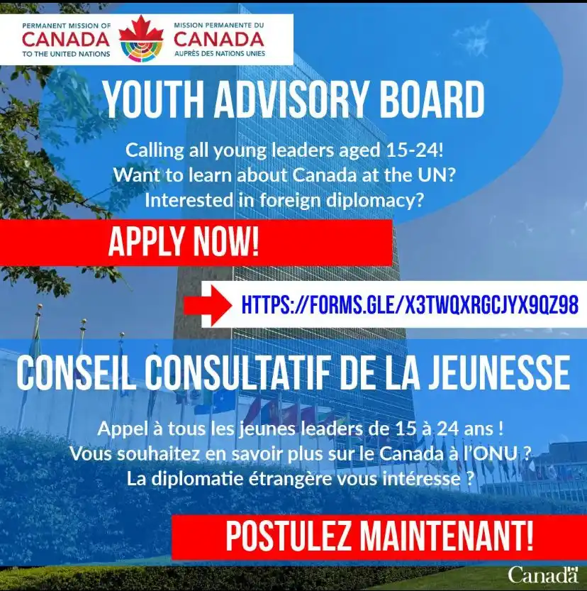 Image from Africa Jobs Gate: Calling all young leaders aged 15-24! Want to learn more about Canada ...