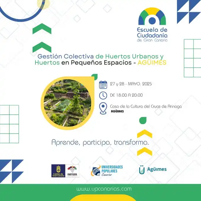 Image from OIAC Información: 🌱 ¡Cultiva comunidad y salud en tu entorno! La Escuela de Ciudadanía...