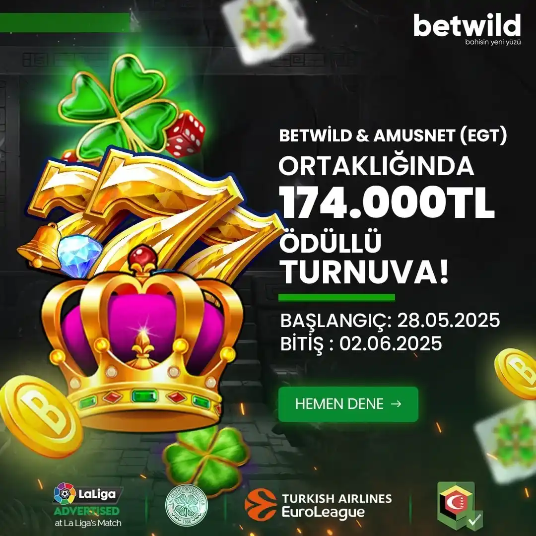 Image from BetWild: 👑👑 *DEV AMUSNET - EGT TURNUVASI* 👑👑 💯💯 *Sadece Betwild Oyuncu...
