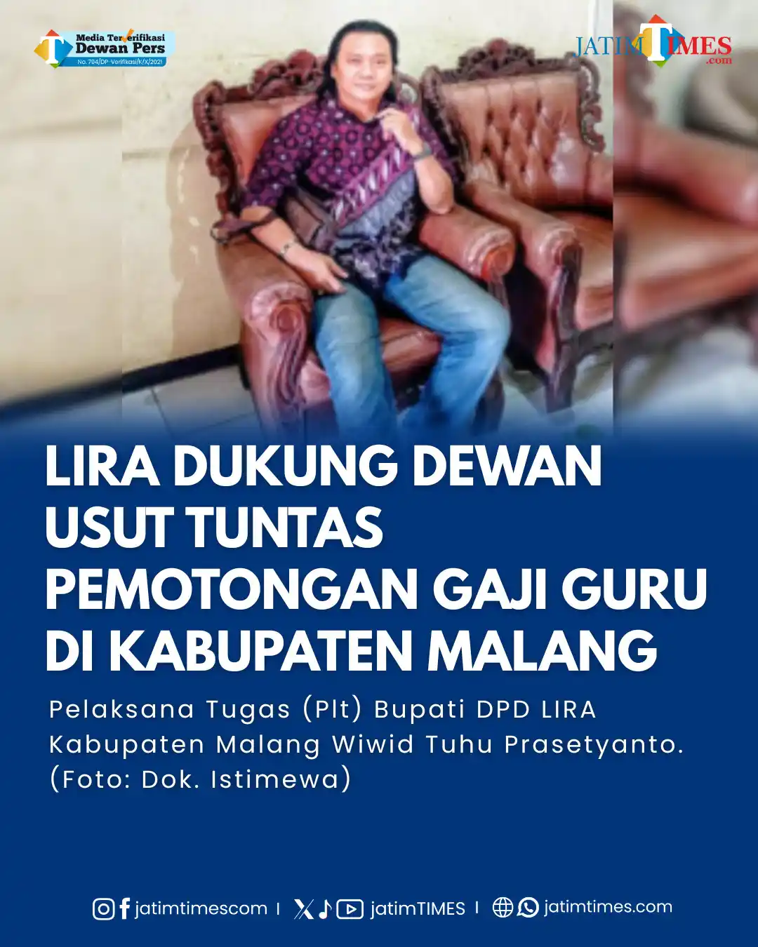 Image from Jatimtimes.com: DPD Lumbung Informasi Rakyat (LIRA) Kabupaten Malang mendukung Komisi ...