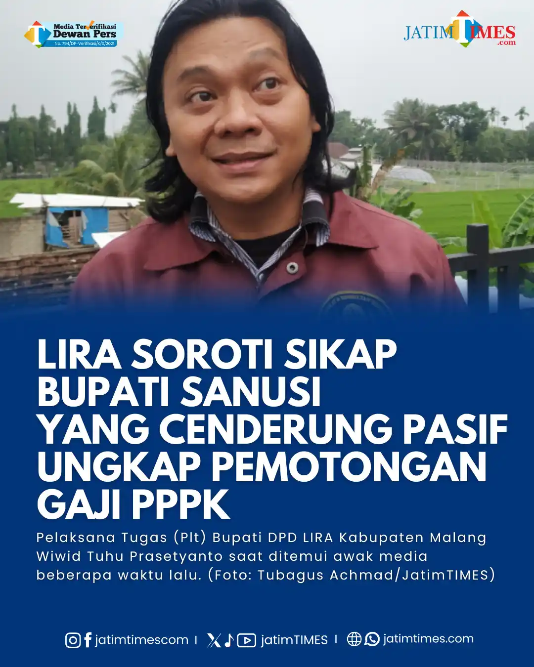 Image from Jatimtimes.com: DPD Lumbung Informasi Rakyat (LIRA) Kabupaten Malang menyoroti sikap  ...