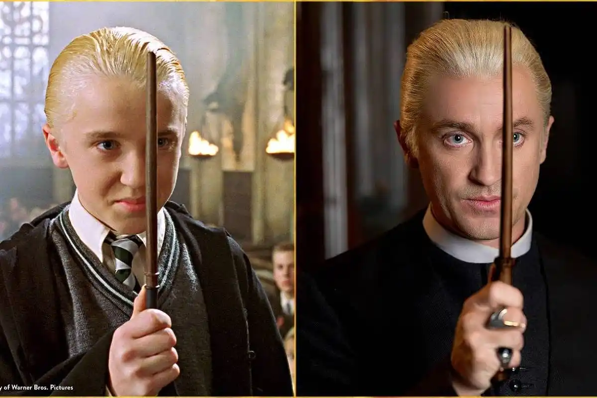Image from Famosos, Novelas, Realities e Muito Mais | F5: *Tom Felton retorna ao papel de Draco Malfoy em Harry Potter após 14 a...
