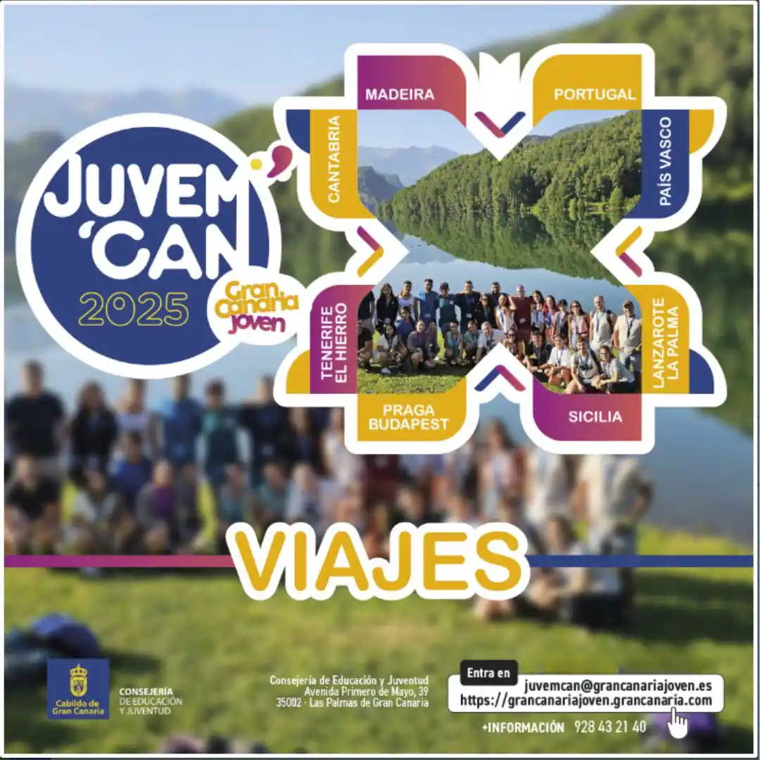 Image from OIAC Información: Ya tenemos los resultados del sorteo para los viajes JUVEMCAN 2025 ✈️ ...