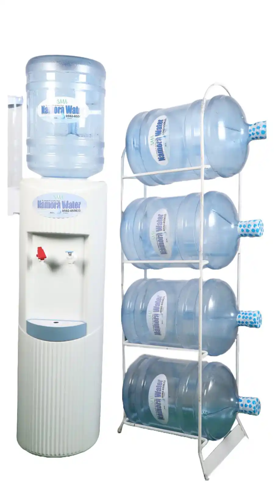 Image from مدينة دورا وقراها " *اضغط للانضمام* ": *اعلان* كولر بارد ساخن مع ٥ قوارير مياه معقمه مع ستاند ١٠٠ شيكل  التوص...