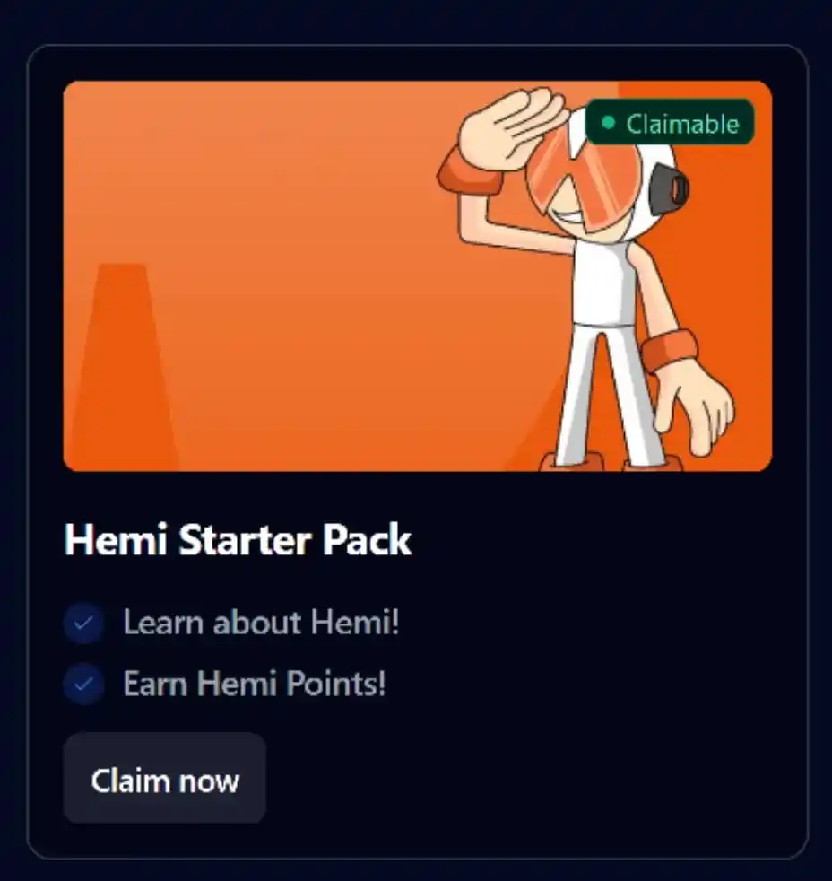 Image from Web 3 Ecosystem ( TESTNETS UPDATE): Hemi × Beluga Starter Pack ▶️Click > https://starter.heybeluga.com ➖S...