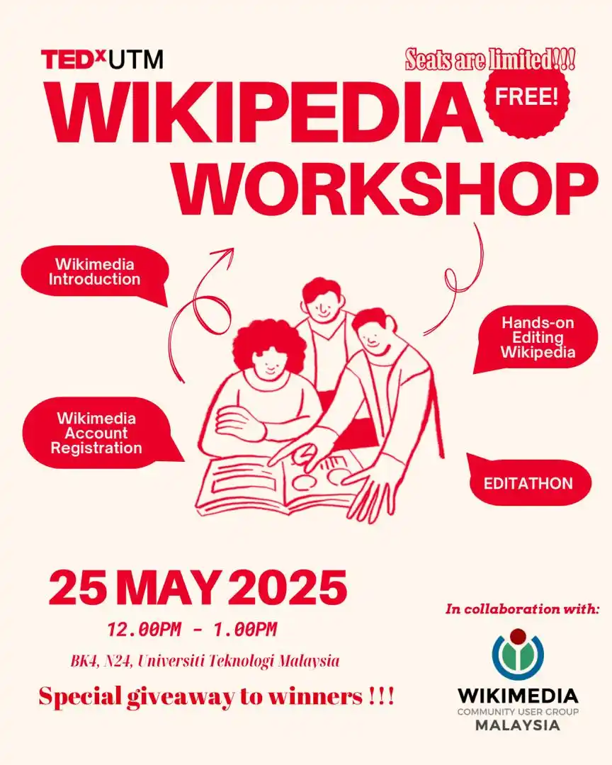 Wikimedia Malaysia - Kumpulan Komuniti Pengguna post